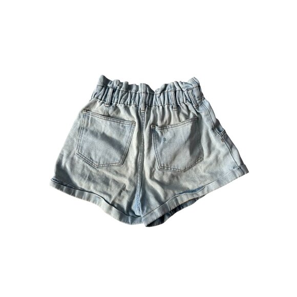 PAC SUN Women's Light Wash Mom Denim Shorts Size Medium - Picture 2 of 5